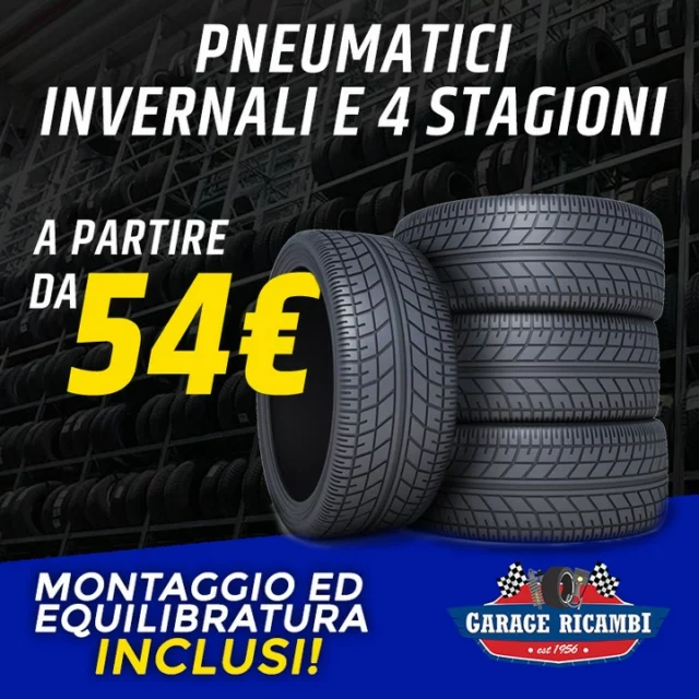 ❄ È arrivato il momento del cambio gomme! 
Da noi sicurezza e prestazioni senza compromessi, anche con un budget ridotto! 🚗💨